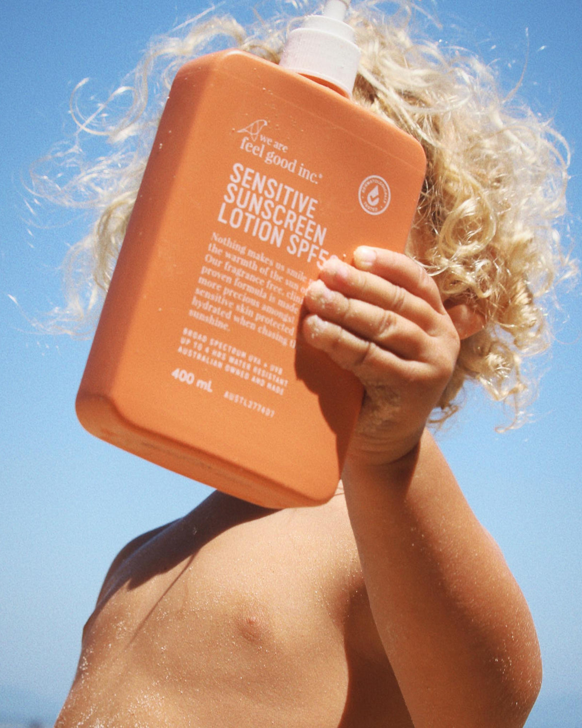 We Are Feel Good Inc. Sensitive Sunscreen SPF50+ 200ml FGSEN200 Sensitive Sunscreen SPF50+ 200ml Splash Swimwear Health & Beauty 9359702000179
