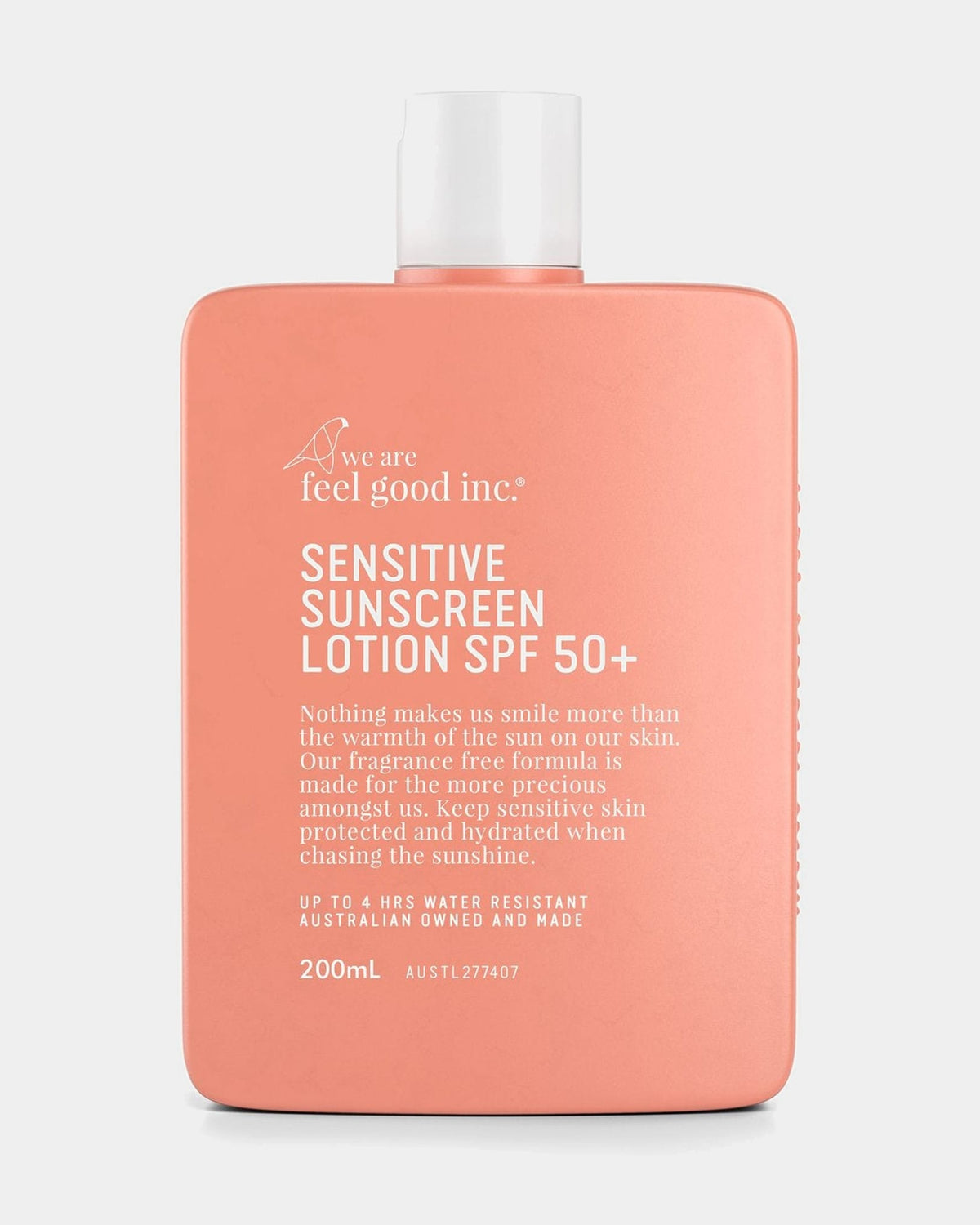 We Are Feel Good Inc. Sensitive Sunscreen SPF50+ 200ml FGSEN200 Sensitive Sunscreen SPF50+ 200ml Splash Swimwear Health & Beauty 9359702000179