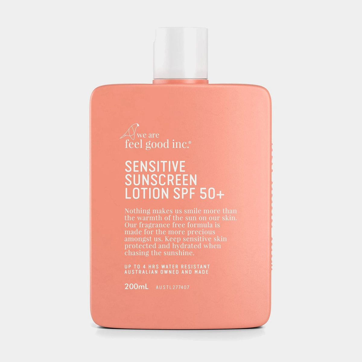 We Are Feel Good Inc. Sensitive Sunscreen SPF50+ 200ml FGSEN200 Sensitive Sunscreen SPF50+ 200ml Splash Swimwear Health & Beauty 9359702000179