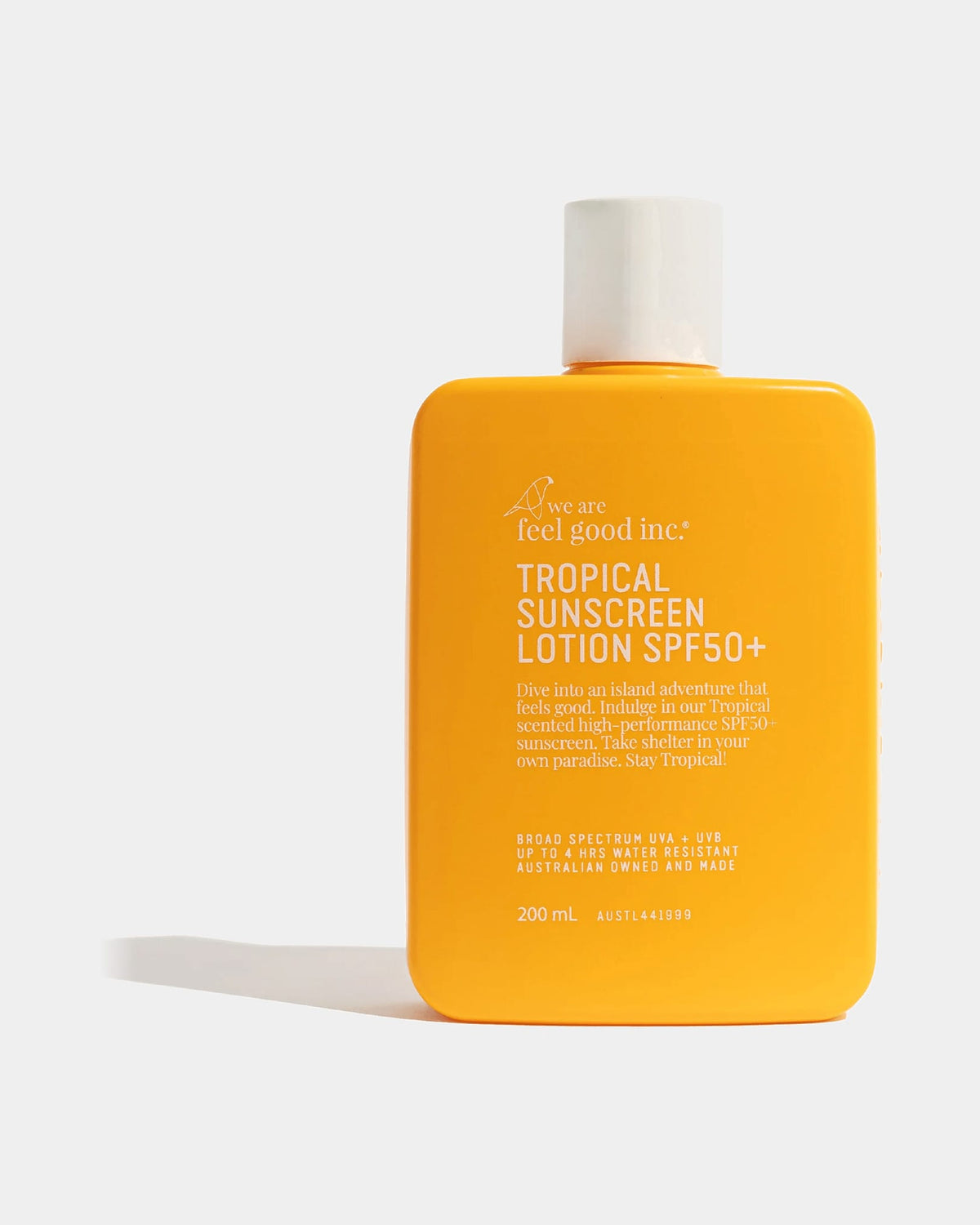 We Are Feel Good Inc. Tropical Sunscreen SPF50+ (200ml) FGTRSPF200 Tropical Sunscreen SPF50+ (200ml) Splash Swimwear Health & Beauty 9359702000742