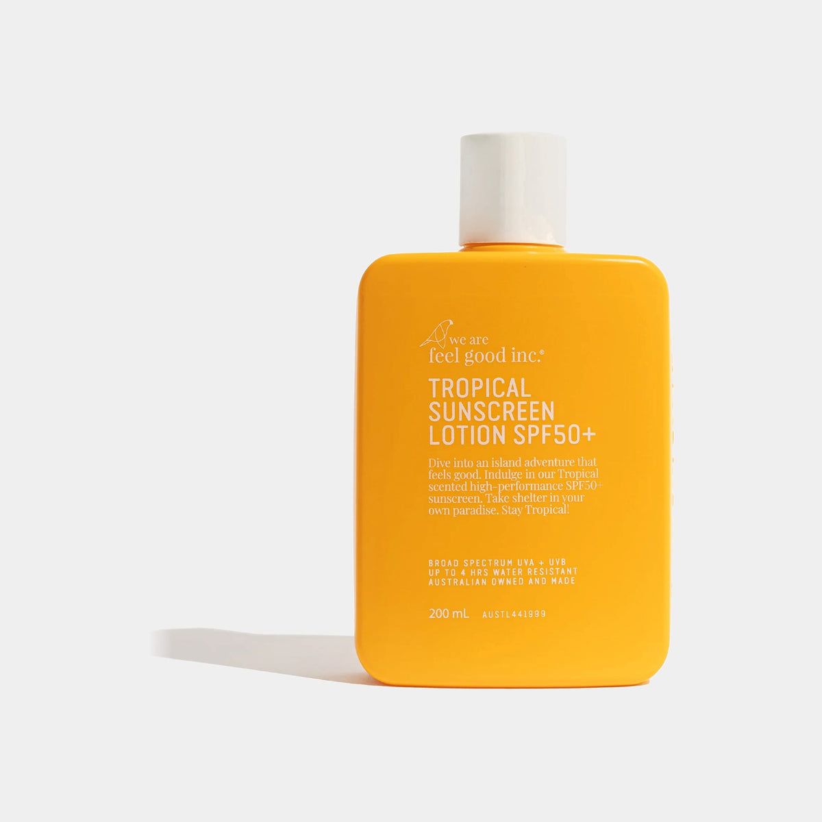 We Are Feel Good Inc. Tropical Sunscreen SPF50+ (200ml) FGTRSPF200 Tropical Sunscreen SPF50+ (200ml) Splash Swimwear Health & Beauty 9359702000742
