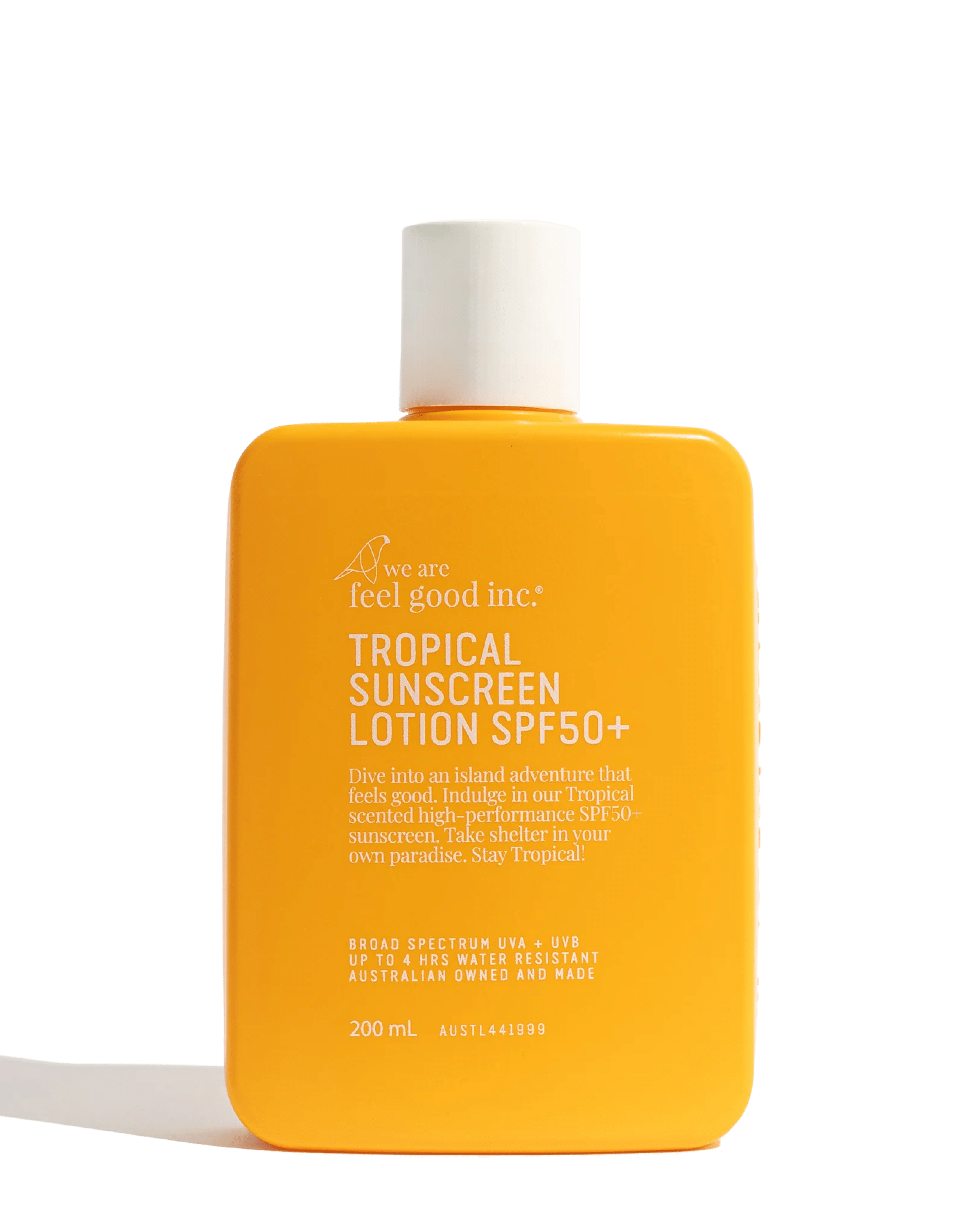 We Are Feel Good Inc. Tropical Sunscreen SPF50+ (200ml) FGTRSPF200 Splash Swimwear Health & Beauty 9359702000742