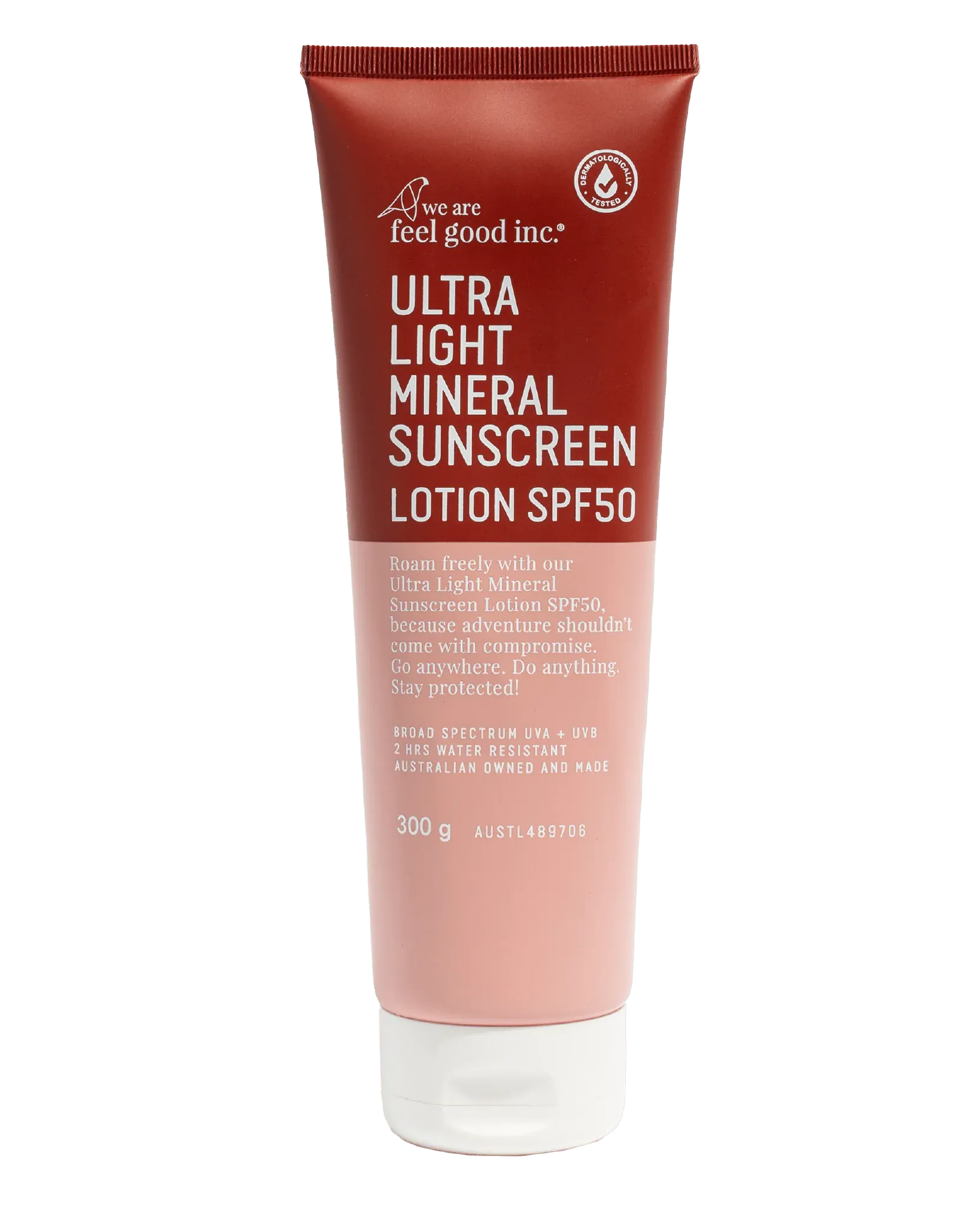 We Are Feel Good Inc. Ultra Light Mineral Sunscreen SPF50 (300g) FGULMSPF300 Coconut Sunscreen SPF50+ (400ml) Splash Swimwear Health & Beauty 9359702000919