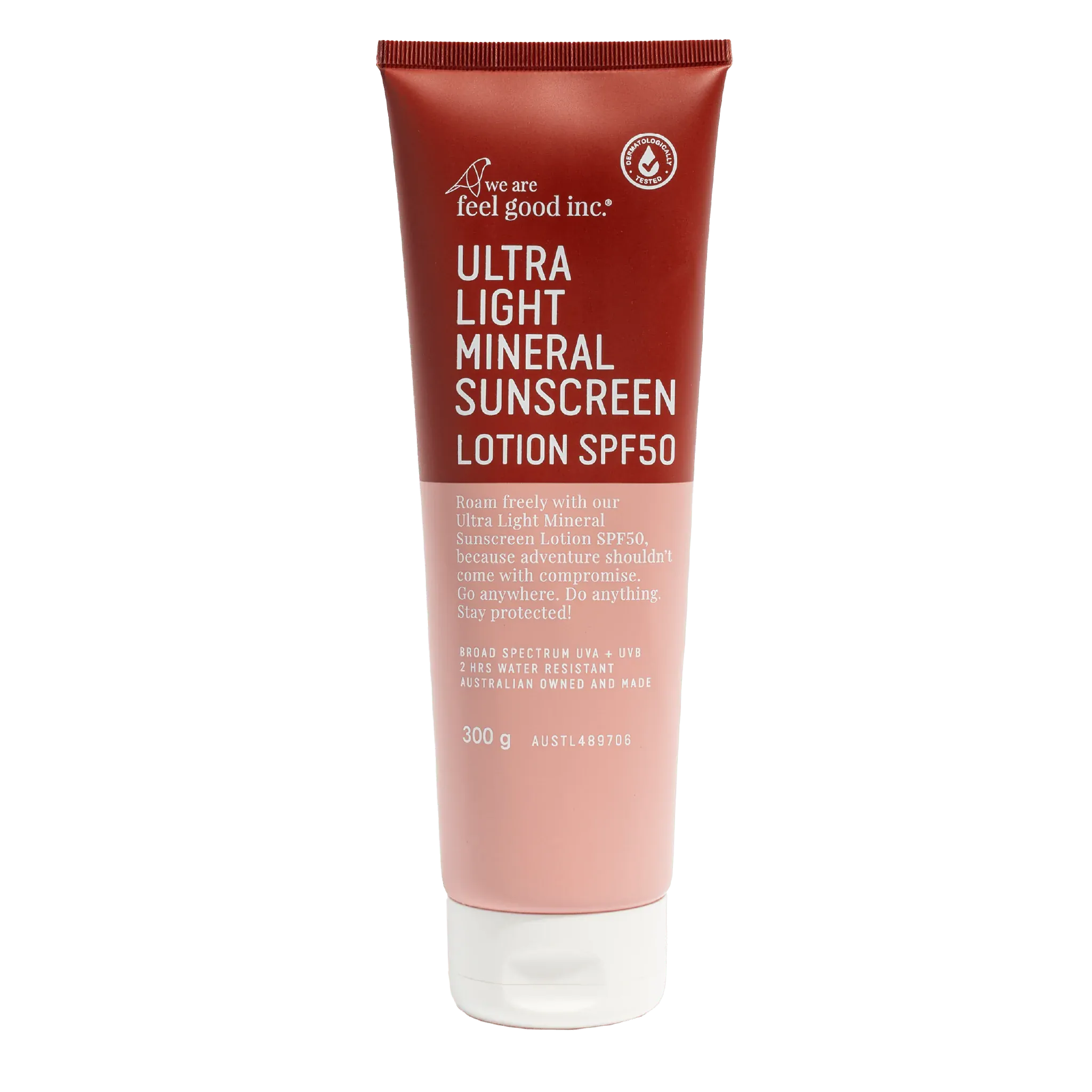 We Are Feel Good Inc. Ultra Light Mineral Sunscreen SPF50 (300g) FGULMSPF300 Coconut Sunscreen SPF50+ (400ml) Splash Swimwear Health & Beauty 9359702000919