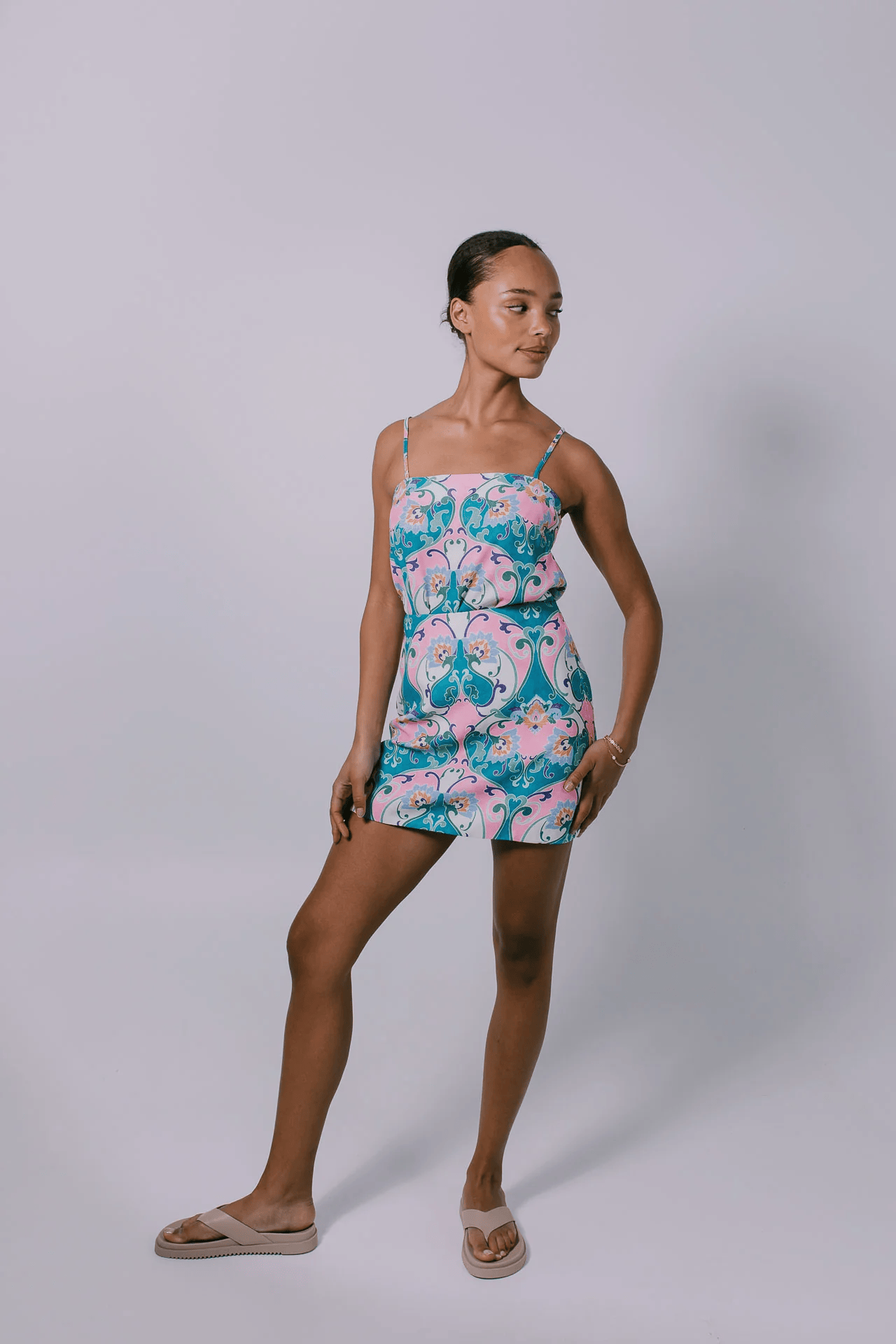 Zella The Label Zella Rhodes Mini Skirt - Charm Print Zella Rhodes Mini Skirt - Charm Print Splash Swimwear