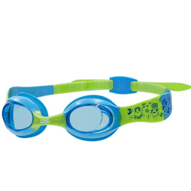 Zoggs Little Twist Goggles 0-6yrs 461421 Splash Swimwear Goggles Blue/Green 749266055156