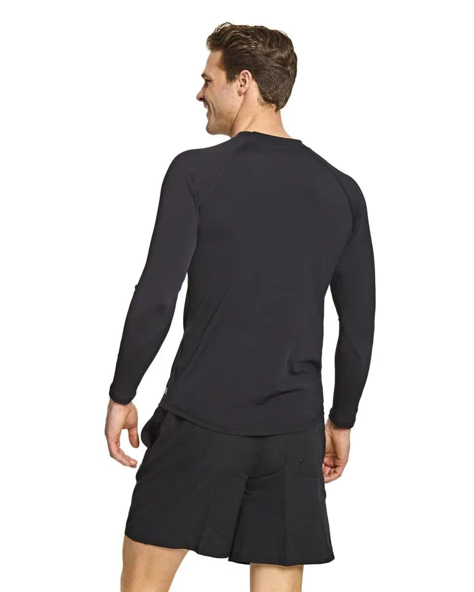 Zoggs Mens Jackson Long Sleeve Sun Top Splash Swimwear Mens