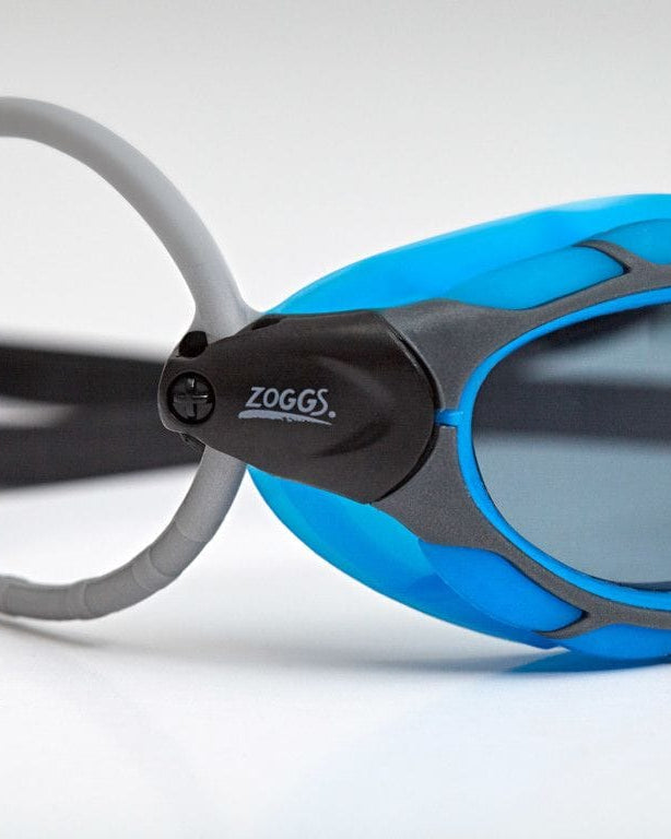 Zoggs Goggles 335863 Predator Goggels - Blue/Black/ Smoke Tint