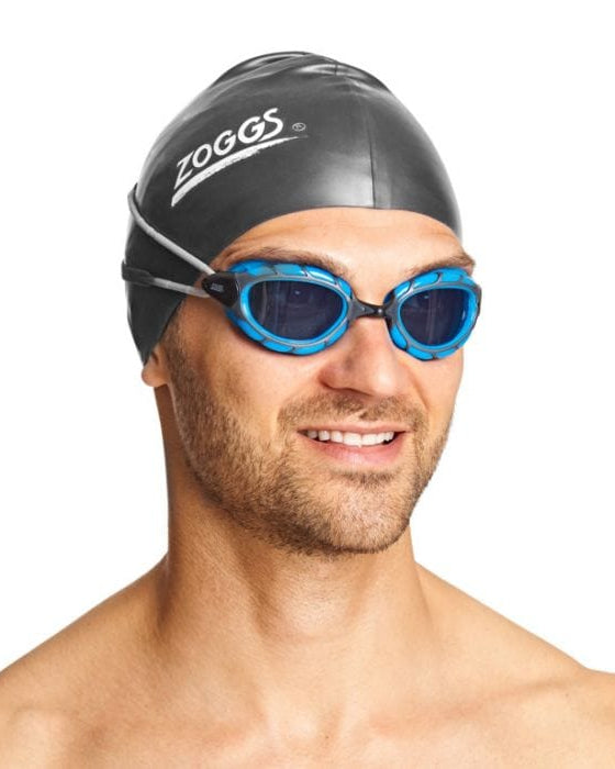 Zoggs Goggles 335863 Predator Goggels - Blue/Black/ Smoke Tint