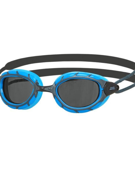 Zoggs Goggles 335863 Predator Goggels - Blue/Black/ Smoke Tint