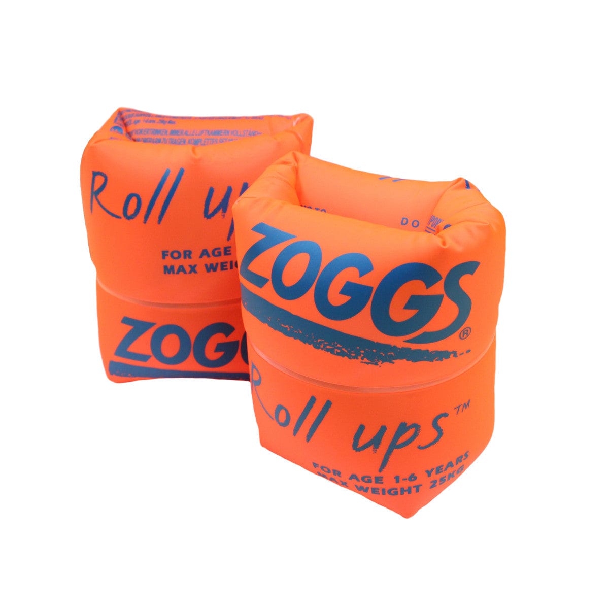 Zoggs Roll-Ups 1-6yrs 301204 Splash Swimwear Swim Accessories 749266012043