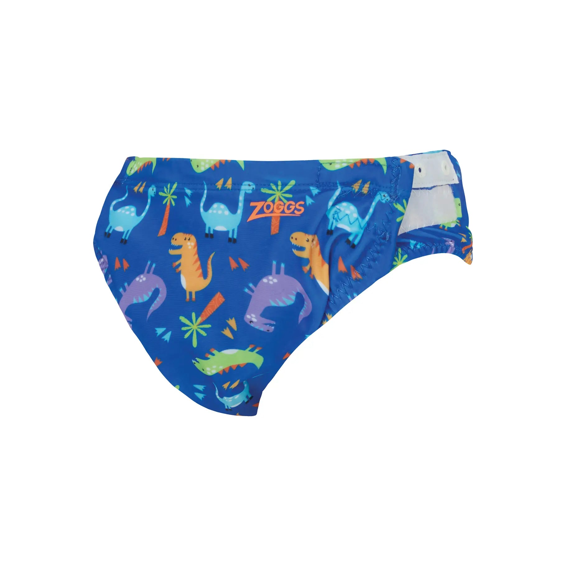 Zoggs Zoggs Adjustable Swim Nappy 465522 Zoggs Adjustable Swim Nappy Splash Swimwear Kids Swimwear Dinos Blue / O/S 194151202564