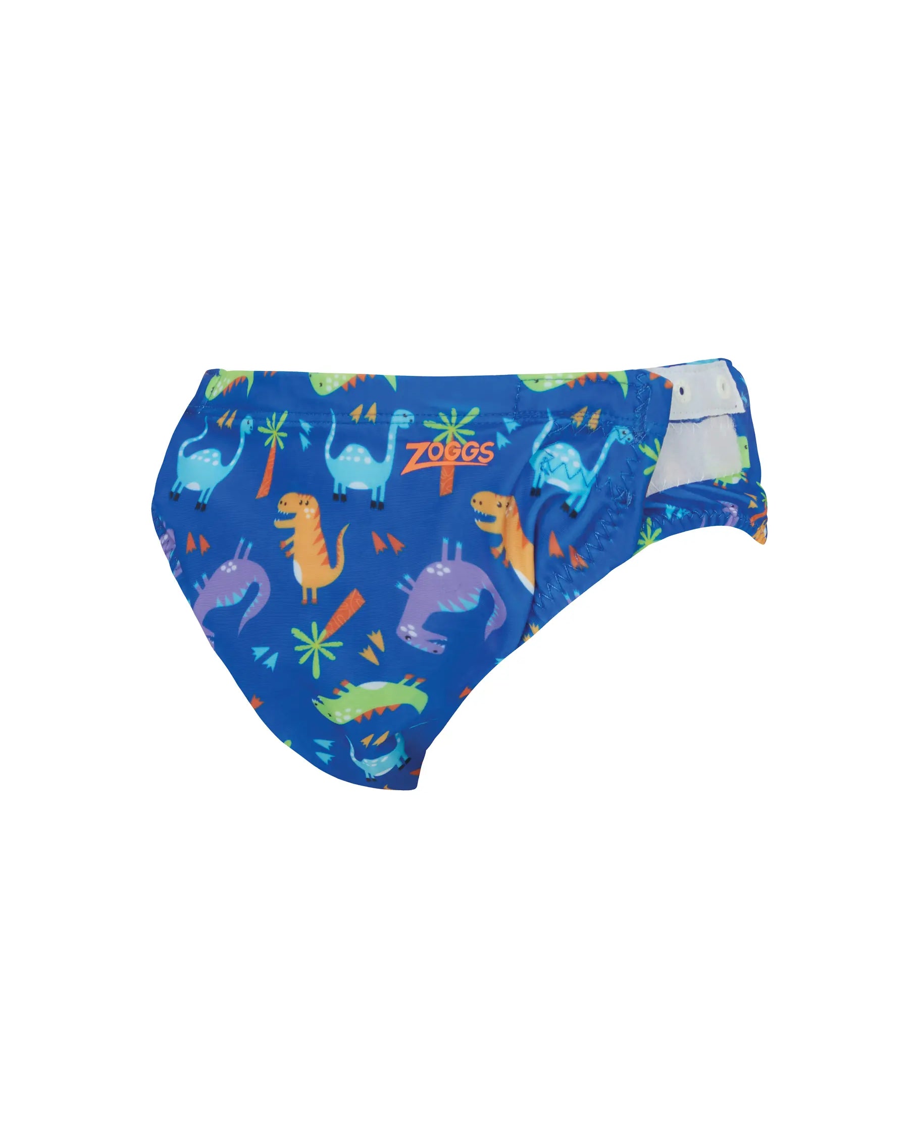 Zoggs Zoggs Adjustable Swim Nappy 465522 Zoggs Adjustable Swim Nappy Splash Swimwear Kids Swimwear Dinos Blue / O/S 194151202564