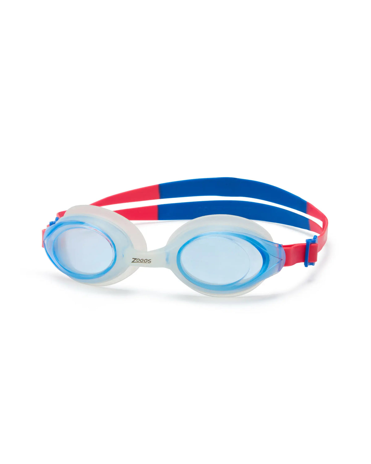 Zoggs Zoggs Adult Bondi Goggles 461004 Zoggs Adult Bondi Goggles Splash Swimwear Mens Accessories Red/Blue - Tinted Blue Lens 194151179897