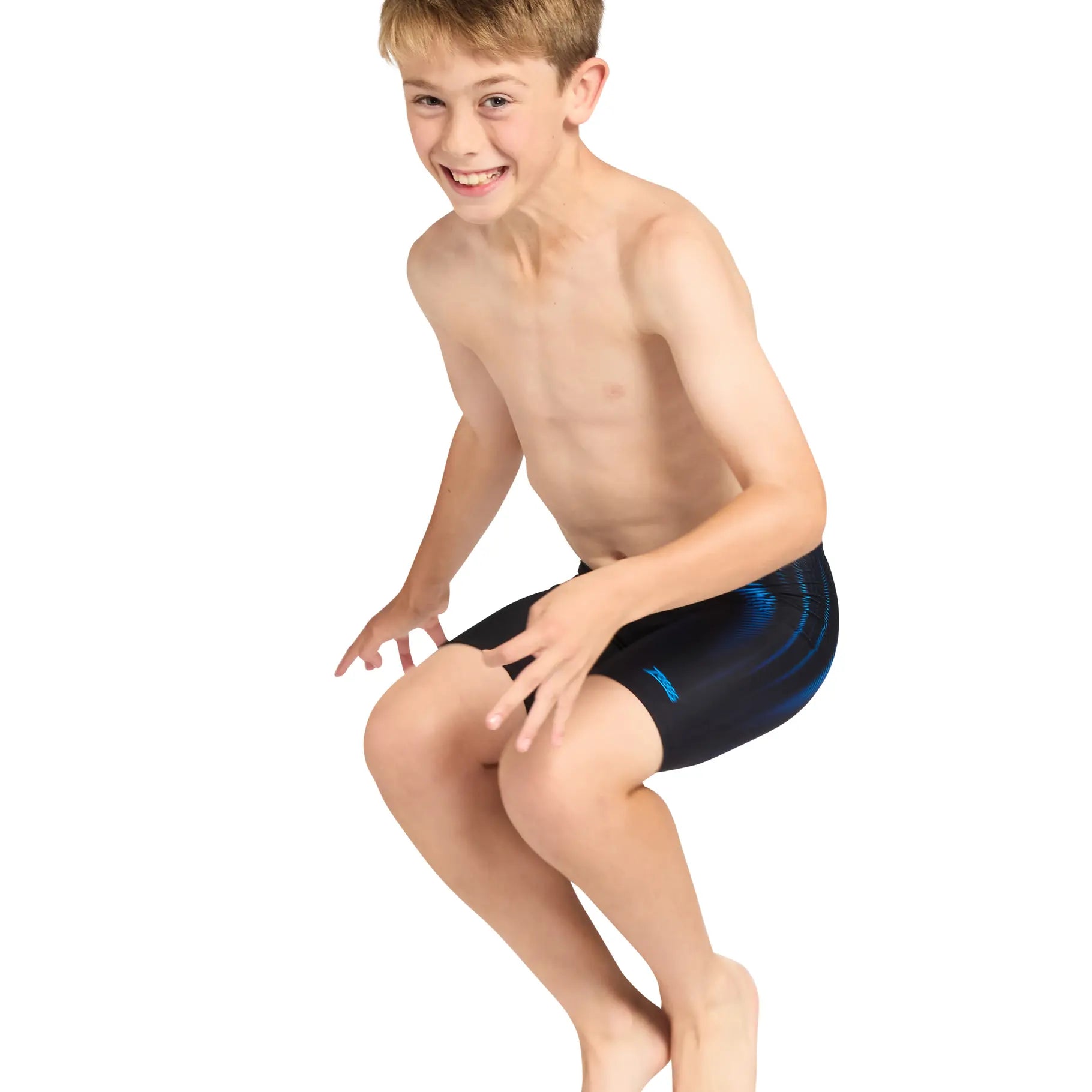 Zoggs Zoggs Boys Mid Jammer Ecolast+ 463486-EXTE-8Y Zoggs Boys Mid Jammer Ecolast+ Splash Swimwear Kids Extender Light Blue / B8 194151217094