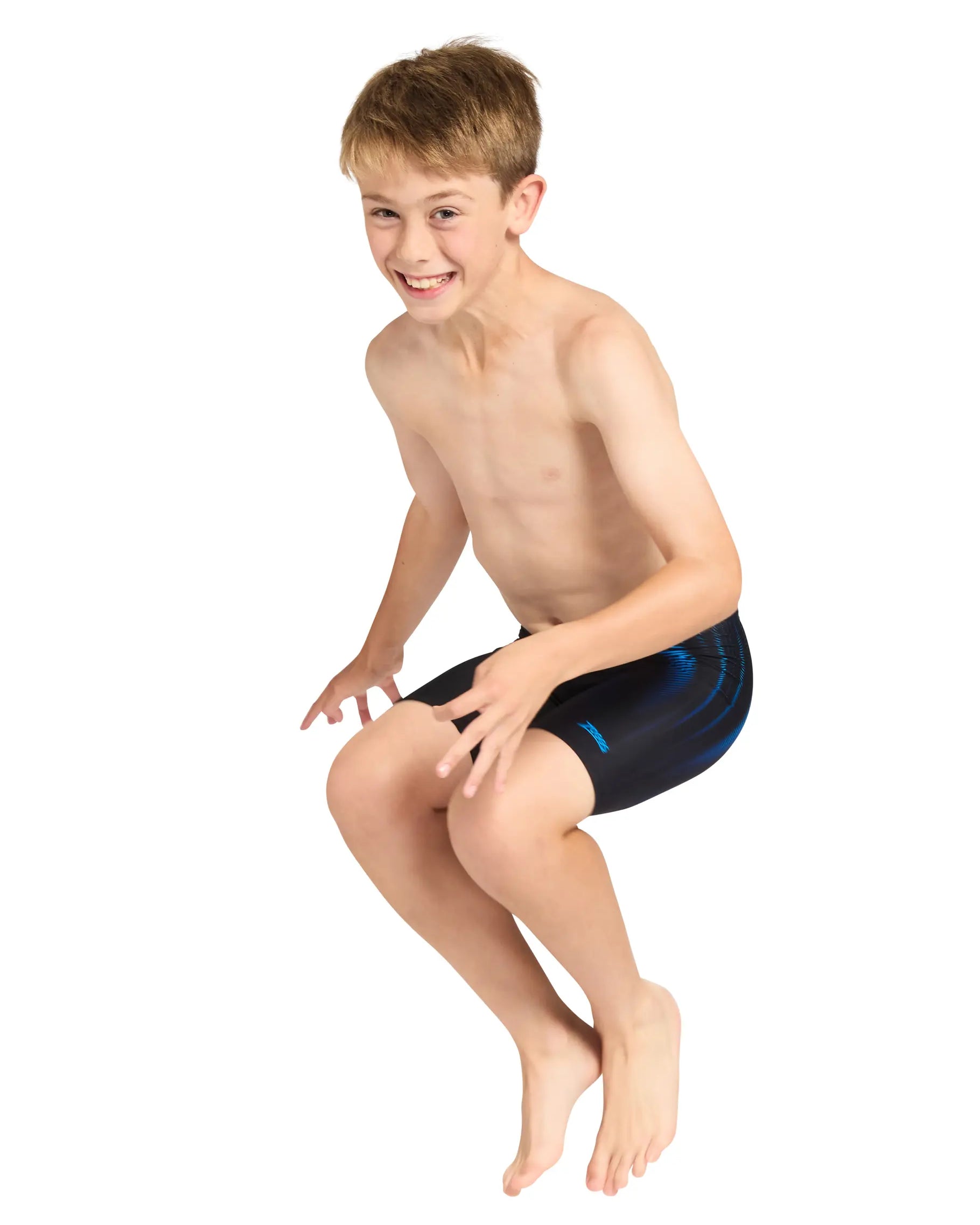 Zoggs Zoggs Boys Mid Jammer Ecolast+ 463486-EXTE-8Y Zoggs Boys Mid Jammer Ecolast+ Splash Swimwear Kids Extender Light Blue / B8 194151217094