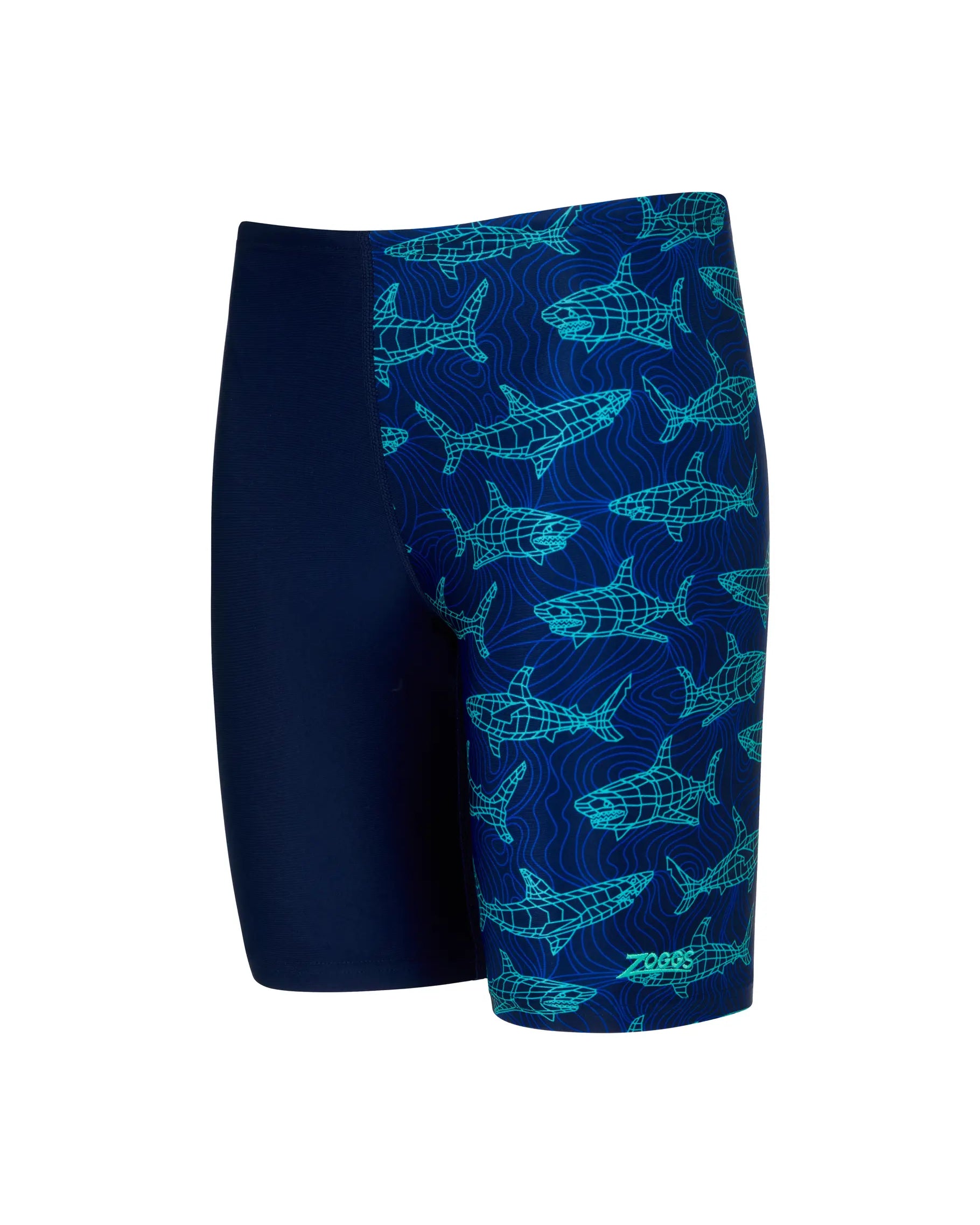 Zoggs Zoggs Boys Mid Jammer Zoggs Boys Mid Jammer Splash Swimwear Kids