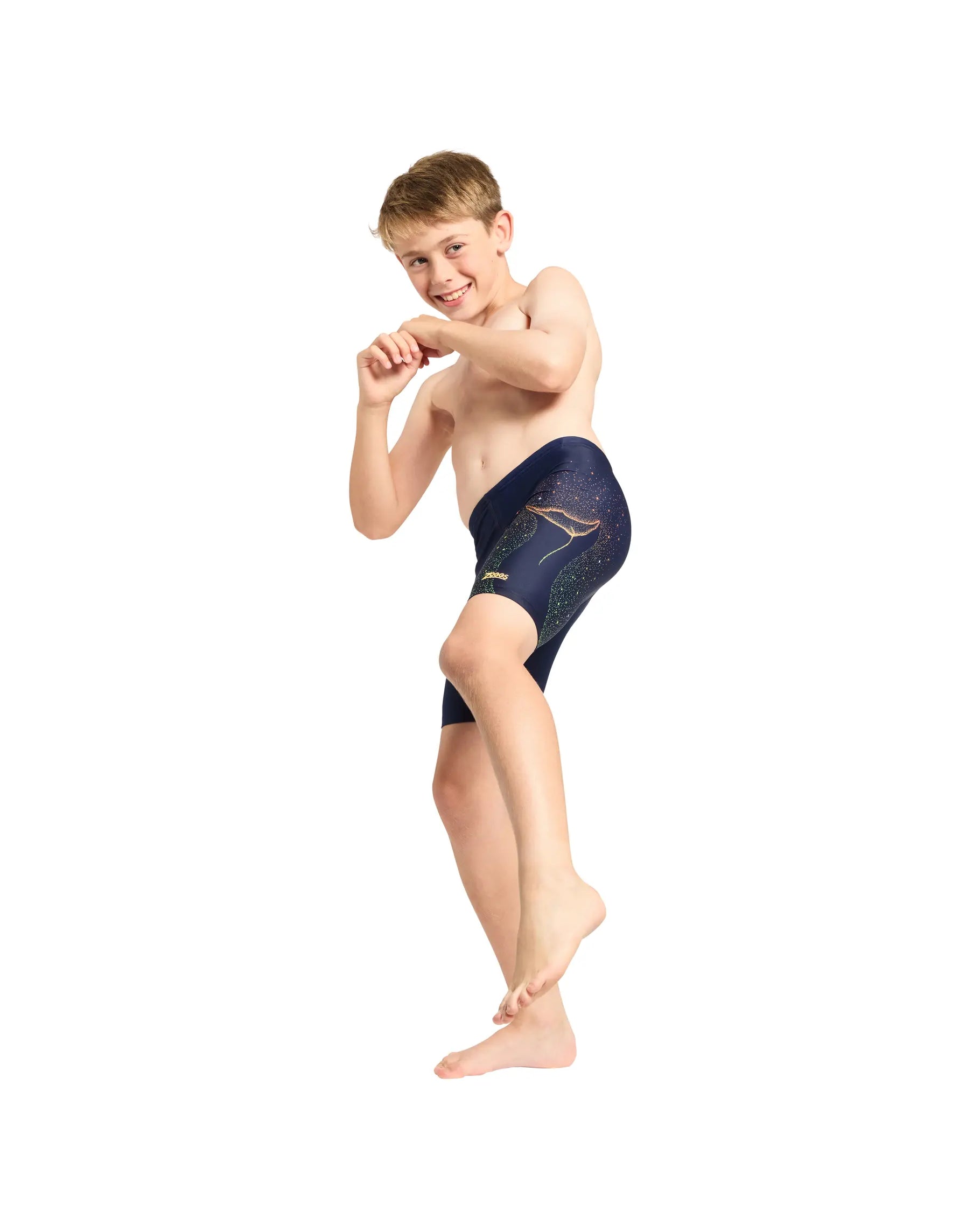 Zoggs Zoggs Boys Mid Jammer Zoggs Boys Mid Jammer Splash Swimwear Kids