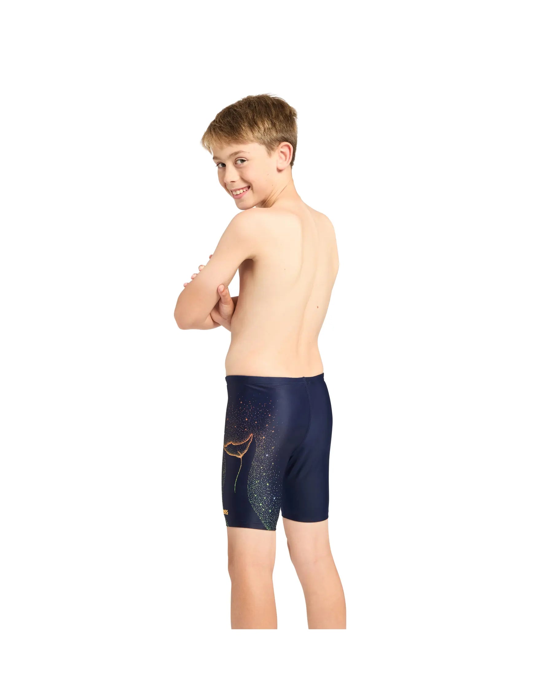 Zoggs Zoggs Boys Mid Jammer Zoggs Boys Mid Jammer Splash Swimwear Kids