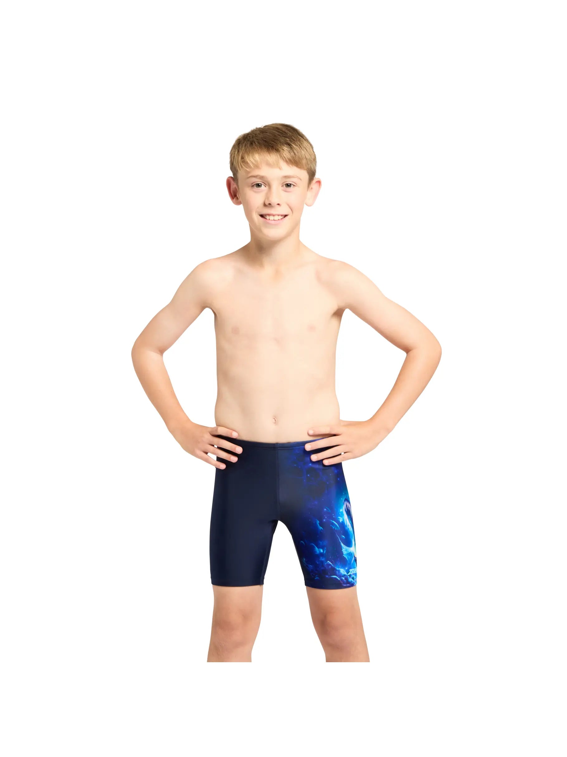 Zoggs Zoggs Boys Mid Jammer Zoggs Boys Mid Jammer Splash Swimwear Kids