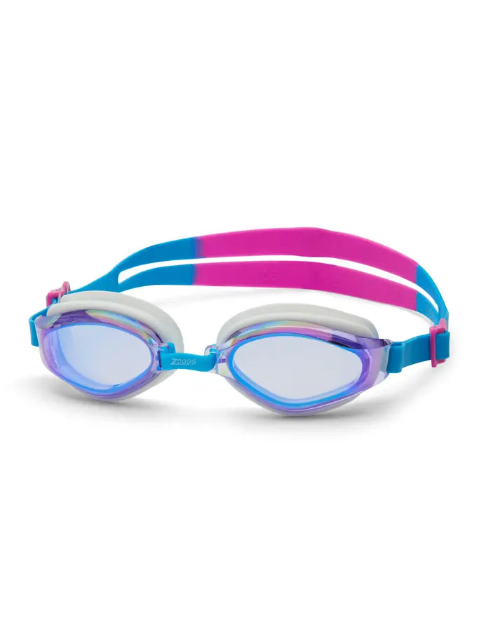 Zoggs Zoggs Endura Max Titanium Goggles - Pink/Turquoise Mirrored Lens 461111 Zoggs Predator Goggels - Blue/Black/ Smoke Tint | Australia Splash Swimwear Goggles 194151184228