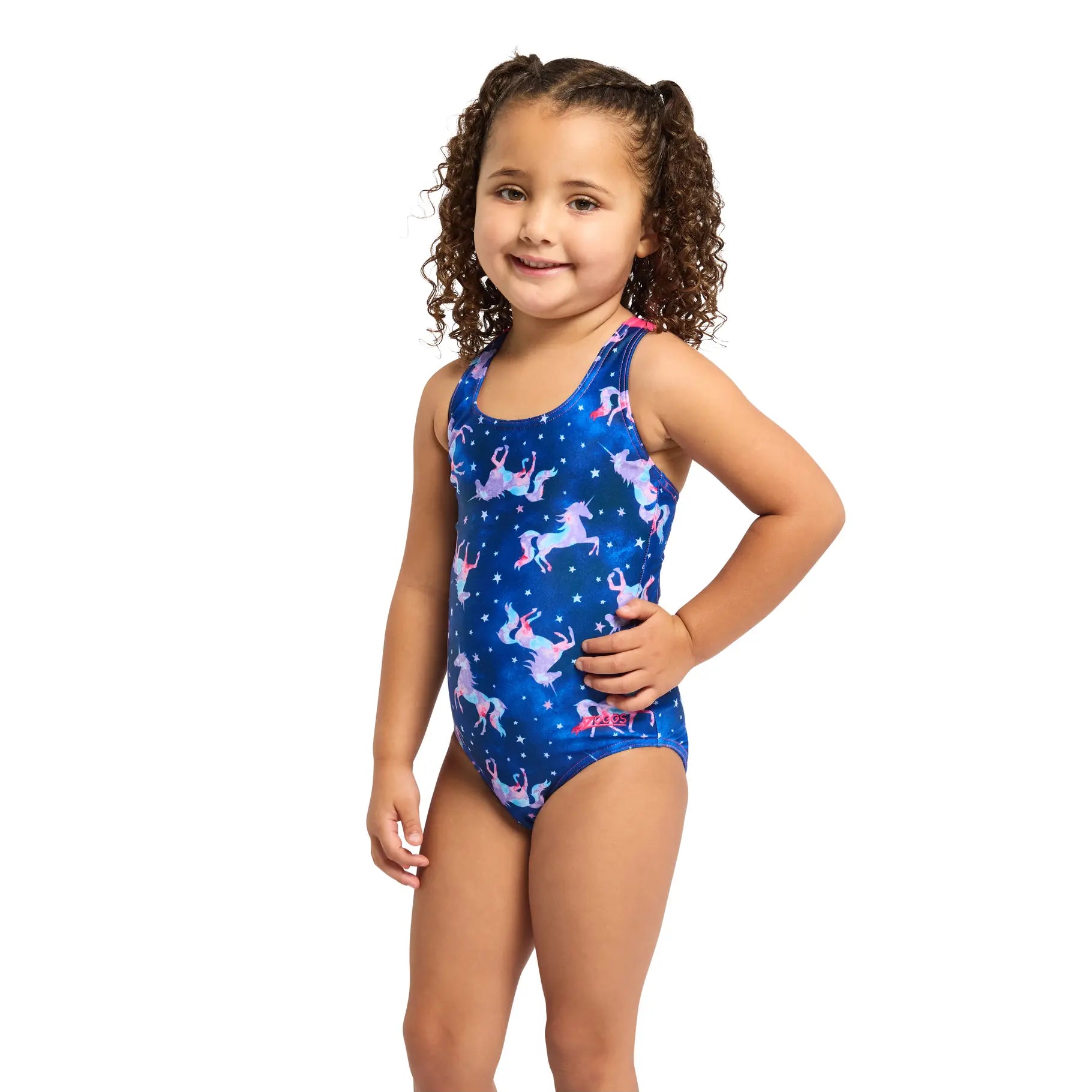 Zoggs Zoggs Girls Actionback Kids One Piece - Pegaso 463615-PEGA-3Y Zoggs Girls Actionback Kids One Piece - Pegaso Splash Swimwear Kids Pegaso / G3 194151232431
