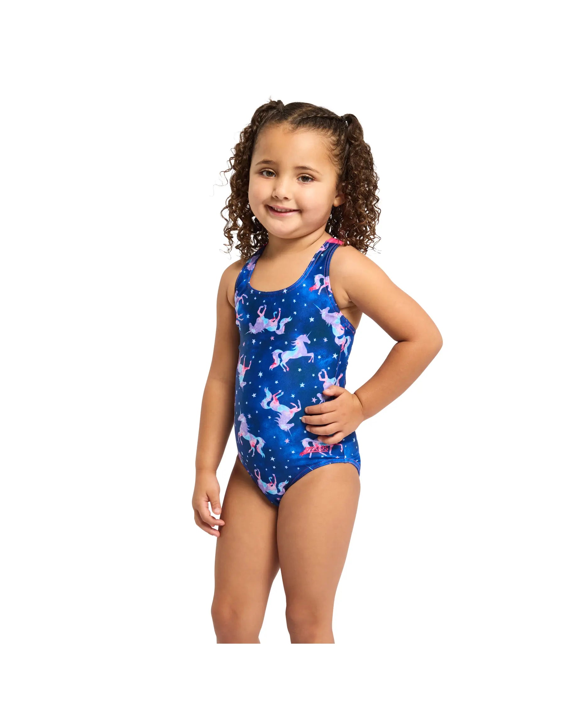 Zoggs Zoggs Girls Actionback Kids One Piece - Pegaso 463615-PEGA-3Y Zoggs Girls Actionback Kids One Piece - Pegaso Splash Swimwear Kids Pegaso / G3 194151232431