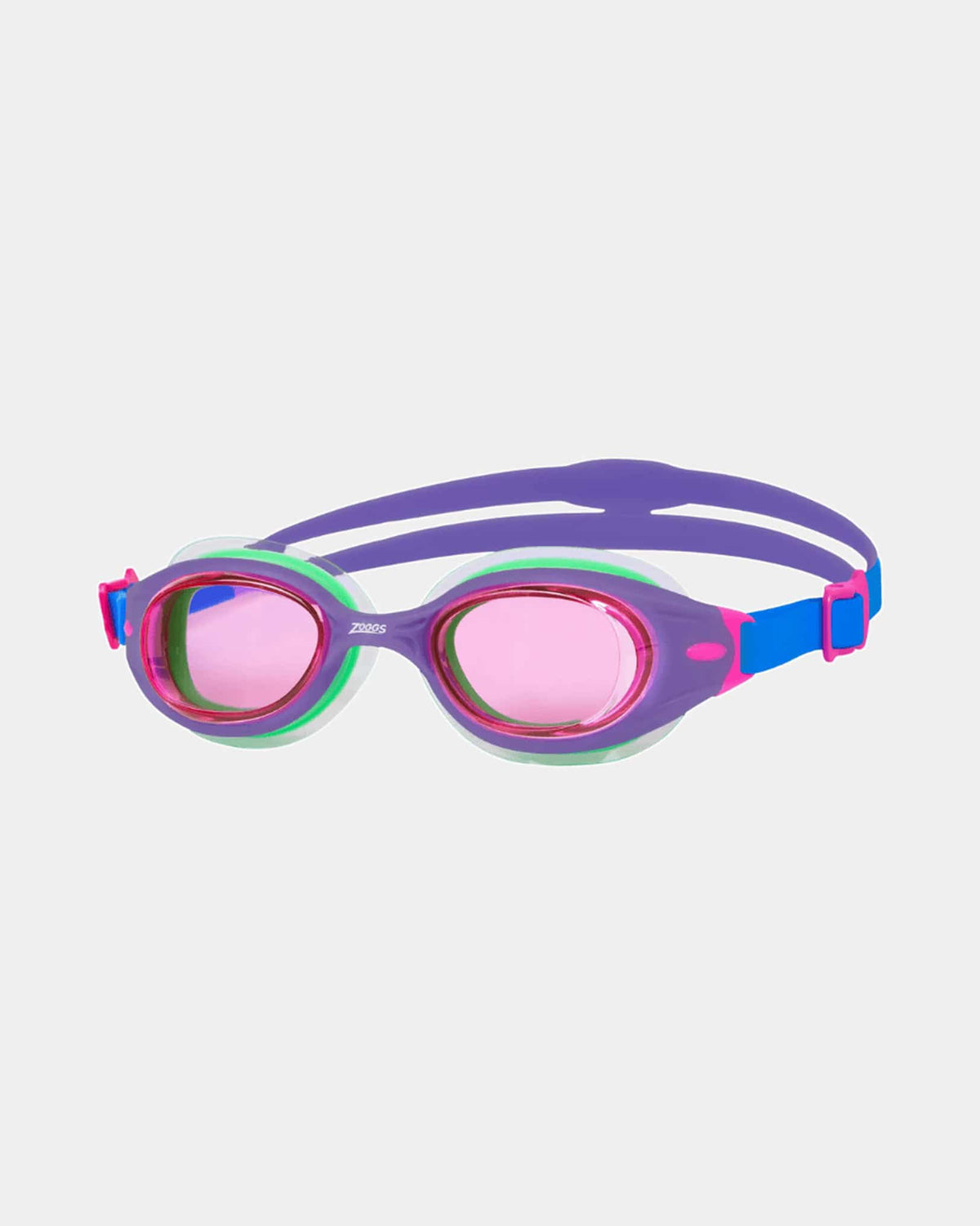 Zoggs Zoggs Little Sonic Air Junior Goggles 0-6yrs - Pink/Blue Pink Lens 461418 Zoggs Little Sonic Air Junior Goggles 0-6yrs - Pink/Blue Pink Lens Splash Swimwear Goggles 194151178852