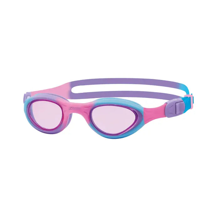 Zoggs Zoggs Little Super Seal Junior Goggles 0-6yrs 461419 Zoggs Little Super Seal Junior Goggles 0-6yrs Splash Swimwear Goggles Pink/Purple Tinted Pink Lens 194151080339