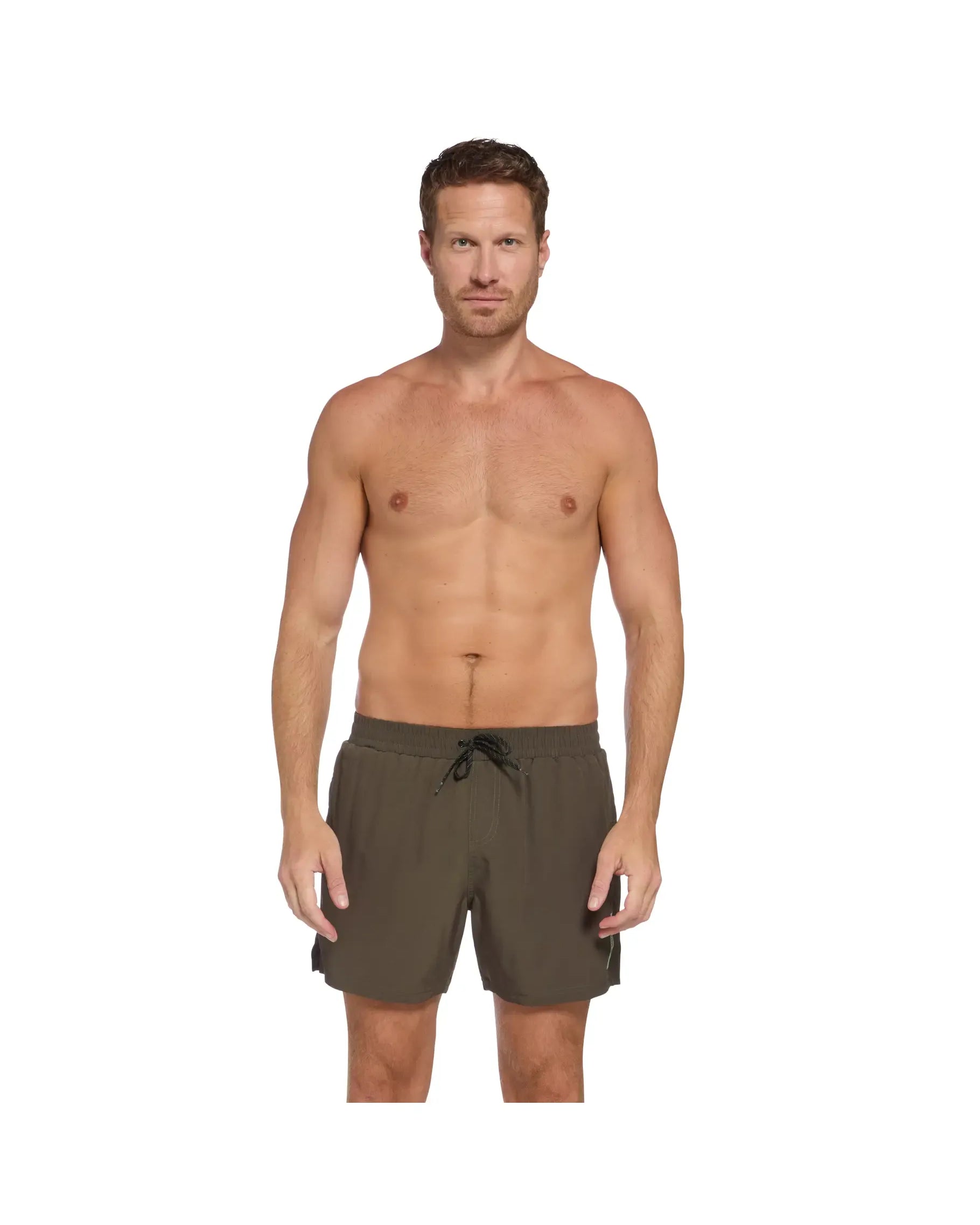 Zoggs Zoggs Mens Kiama Shorts 462940-KHAK-S Zoggs Mens Kiama Shorts Splash Swimwear Shorts Khaki / S 194151215151