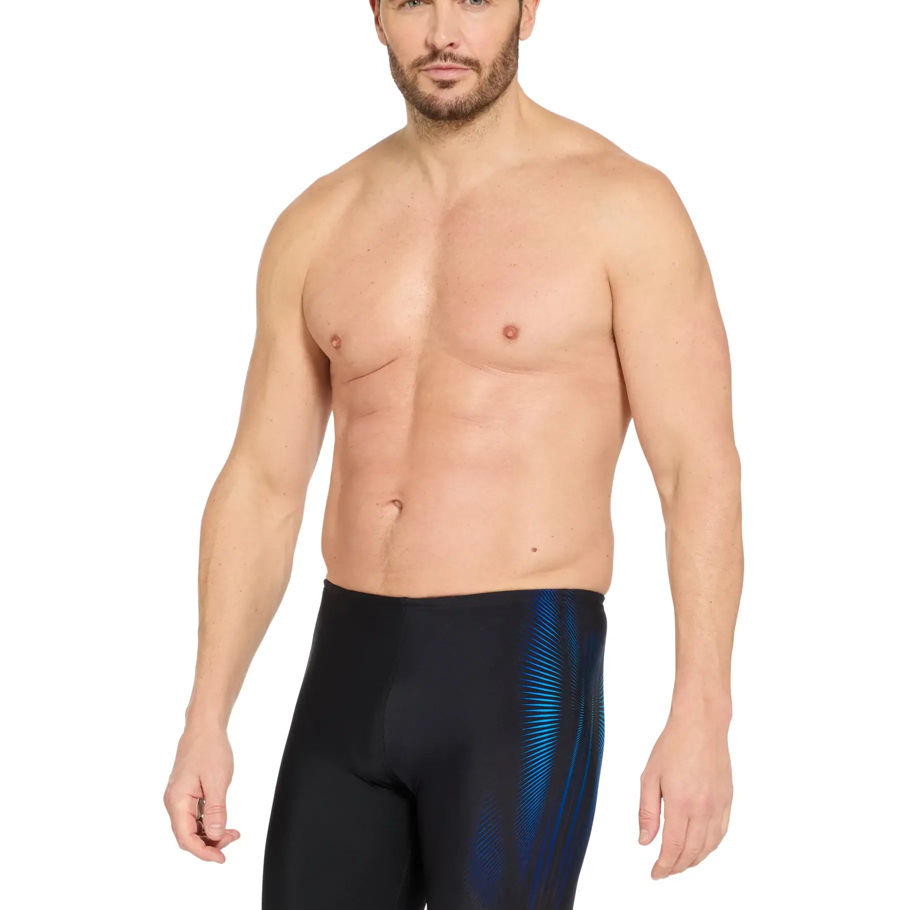 Zoggs Zoggs Mens Mid Jammer Ecolast+ 462941-EXTE-12 Zoggs Mens Mid Jammer Ecolast+ Splash Swimwear Mens Swimwear Extender Light Blue / 30" 194151215182