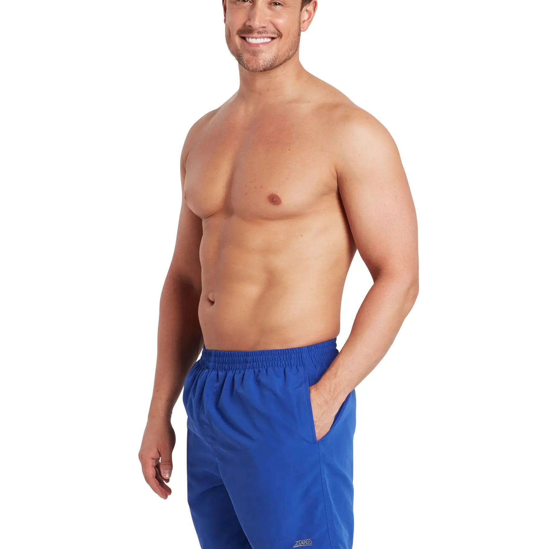 Zoggs Zoggs Mens Penrith 17 inch Shorts 462924-ROYA-S Zoggs Mens Penrith 17 inch Shorts Splash Swimwear Shorts Royal / S 194151075335