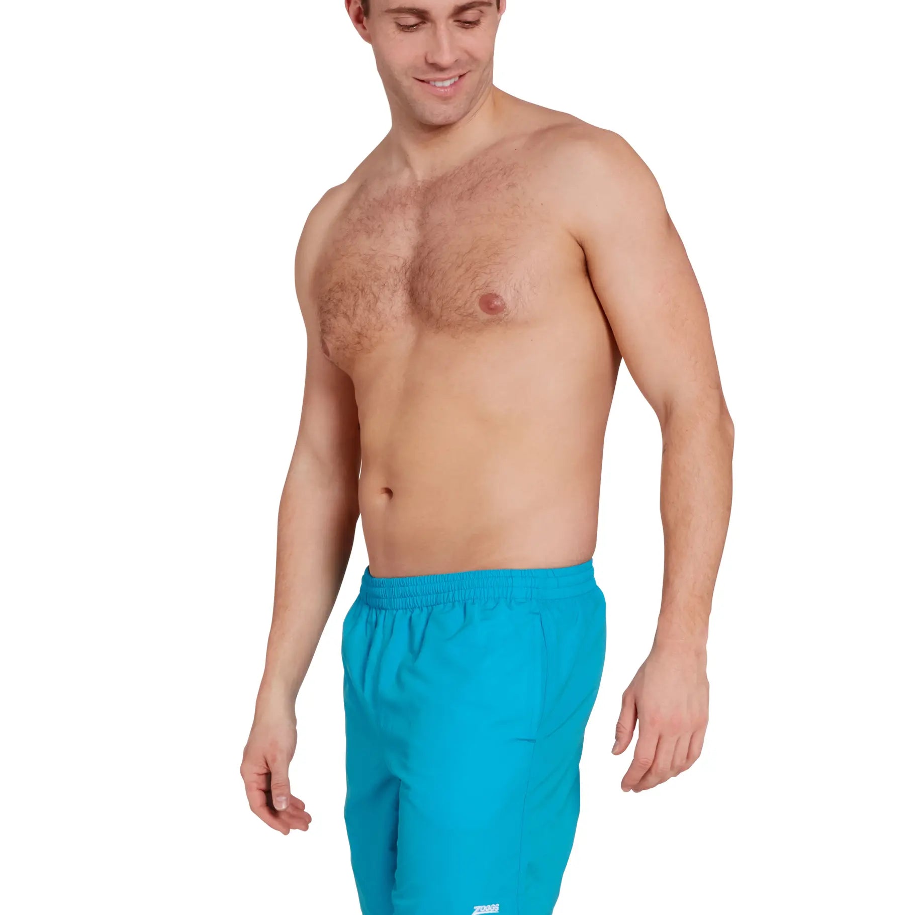Zoggs Zoggs Mens Penrith 17 inch Shorts 462924-TURQ-S Zoggs Mens Penrith 17 inch Shorts Splash Swimwear Shorts Turquoise / S 194151165319