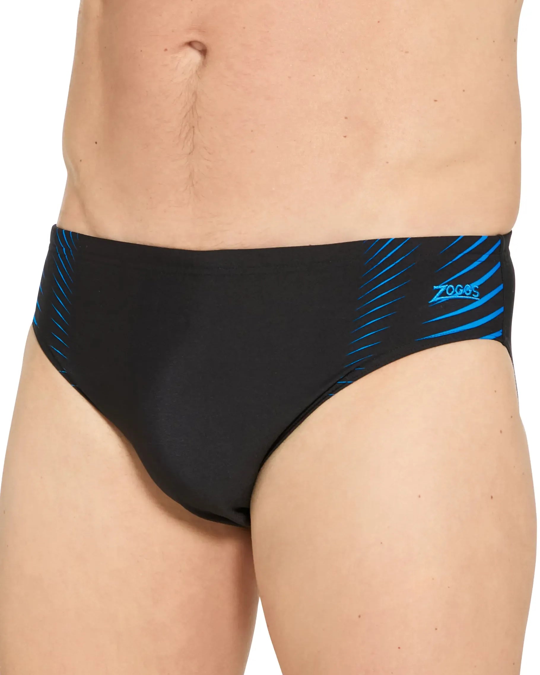 Zoggs Zoggs Mens Racer Ecolast+ Brief Zoggs Mens Racer Ecolast+ Brief Splash Swimwear One Pieces