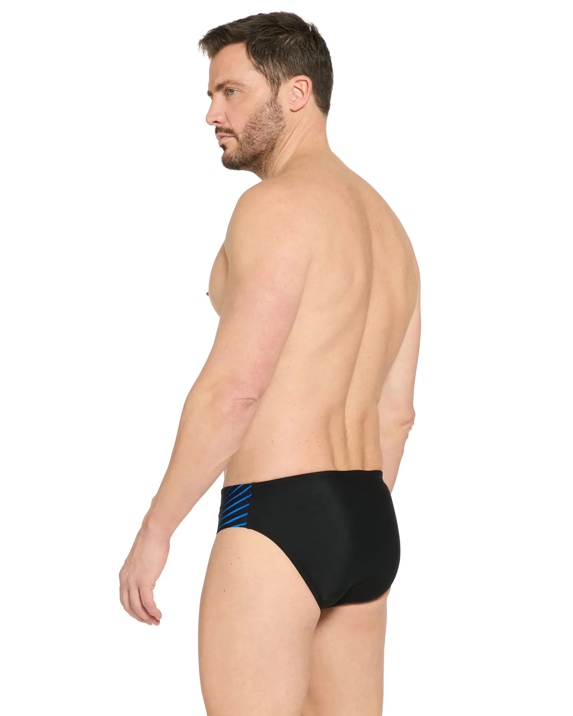Zoggs Zoggs Mens Racer Ecolast+ Brief Zoggs Mens Racer Ecolast+ Brief Splash Swimwear One Pieces