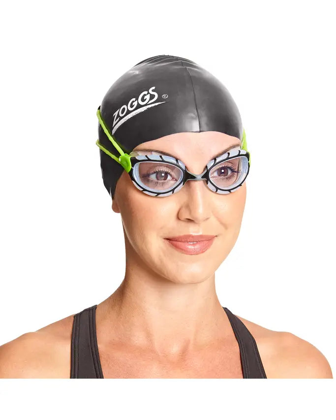 Zoggs Zoggs Predator Goggles - Black/Green Clear Lens 461037 Zoggs Predator Goggels - Blue/Black/ Smoke Tint | Australia Splash Swimwear Goggles 749266348630