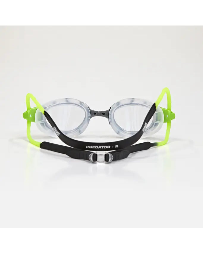 Zoggs Zoggs Predator Goggles - Black/Green Clear Lens 461037 Zoggs Predator Goggels - Blue/Black/ Smoke Tint | Australia Splash Swimwear Goggles 749266348630
