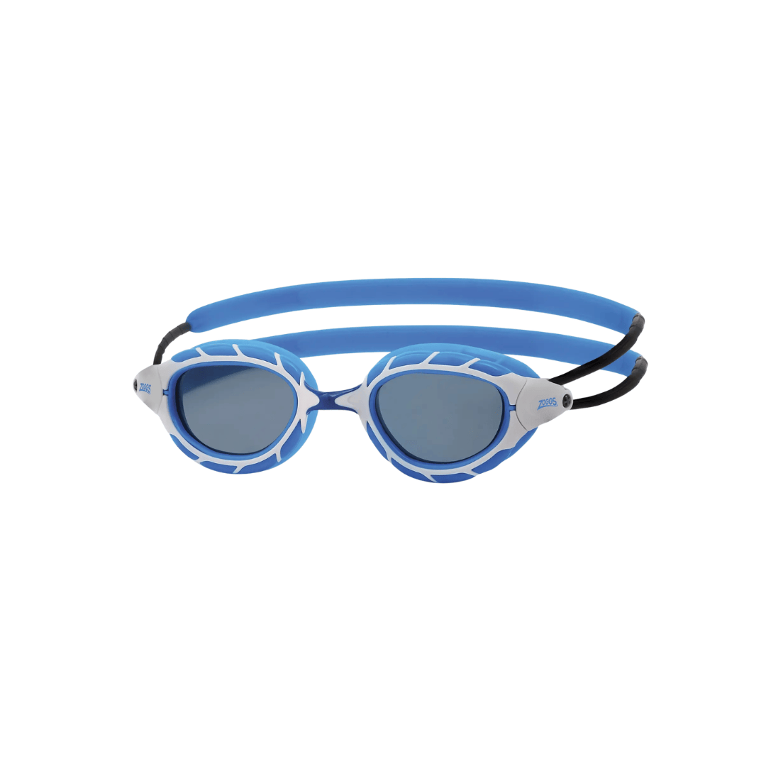 Zoggs Zoggs Predator Goggles - Blue/White Smoke Tint 461037 Zoggs Predator Goggels - Blue/Black/ Smoke Tint | Australia Splash Swimwear Goggles 194151060027