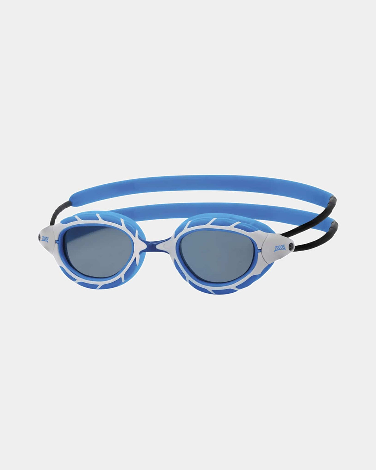 Zoggs Zoggs Predator Goggles - Blue/White Smoke Tint 461037 Zoggs Predator Goggles - Blue/White Smoke Tint Splash Swimwear Goggles 194151060027