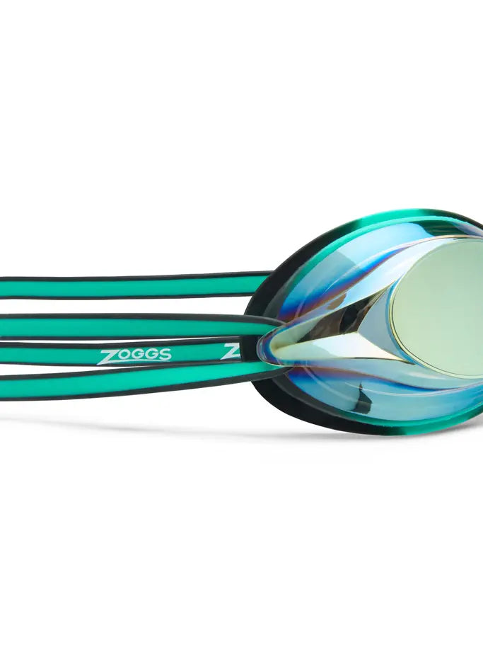 Zoggs Zoggs Racespex Mirror Goggles - Green/Black Mirror Gold 11.88 Zoggs Racespex Mirror Goggles - Green/Black Mirror Gold Splash Swimwear Goggles 194151184532