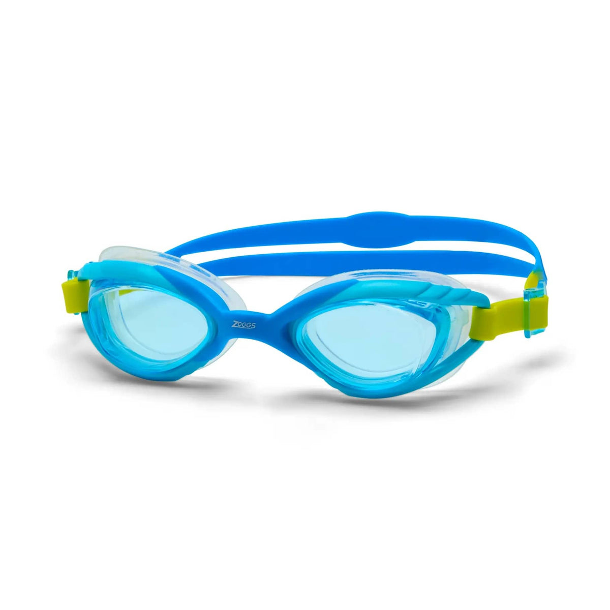 Zoggs Zoggs Sonic Air Junior Goggles 6-14yrs 461325 Zoggs Sonic Air Junior Goggles 6-14yrs Splash Swimwear Goggles Blue Lime Tint Blue 194151184280