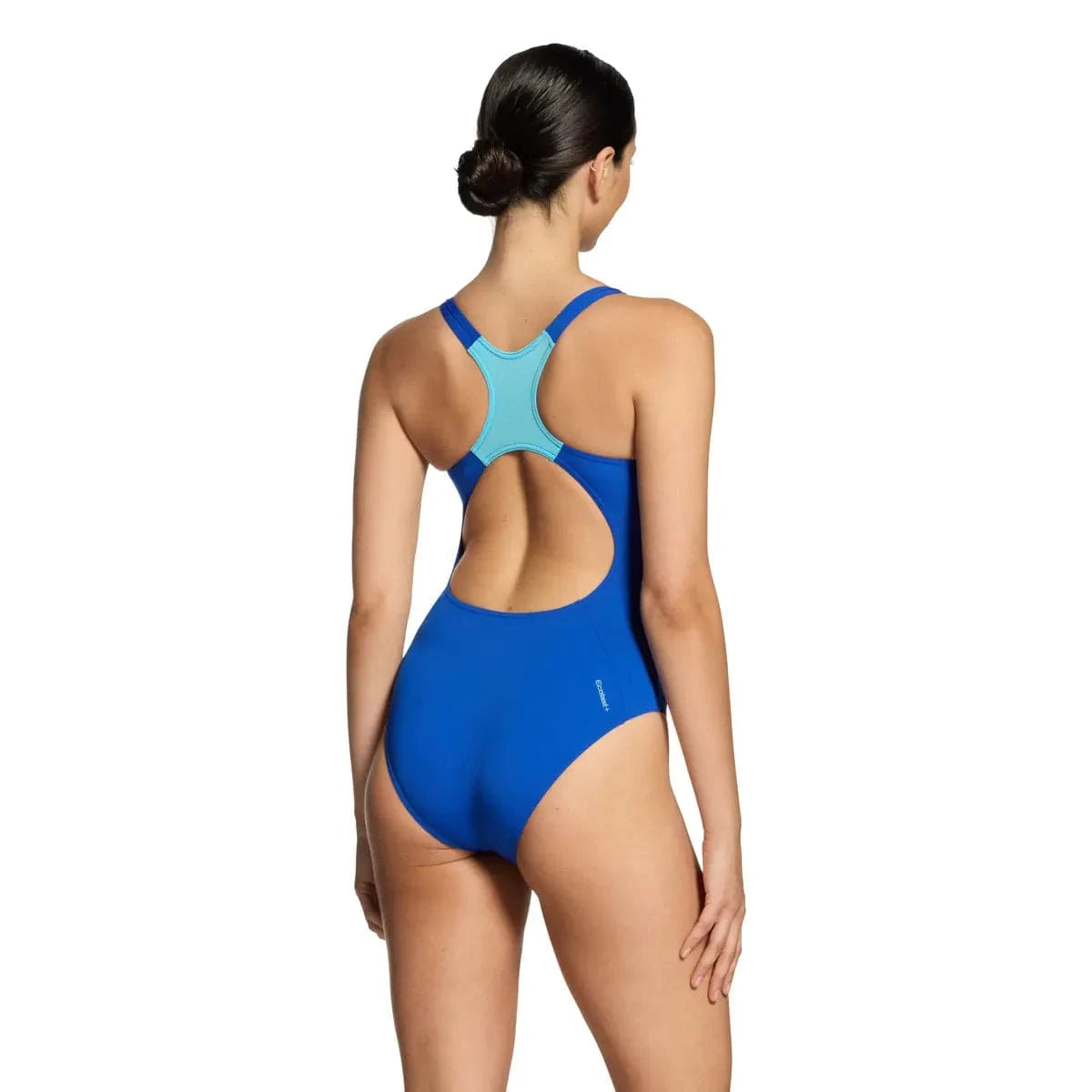 Zoggs Zoggs Spinal Blue Powerback Swimsuit Zoggs Spinal Blue Powerback Swimsuit Splash Swimwear