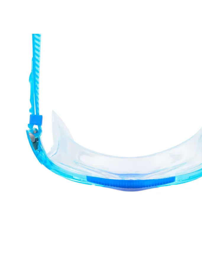 Zoggs Zoggs Super Seal Junior Mask - 6-14yrs - Light Blue/Yellow Clear Lens 461346 Zoggs Phantom Junior Mask Splash Swimwear Goggles 194151221817