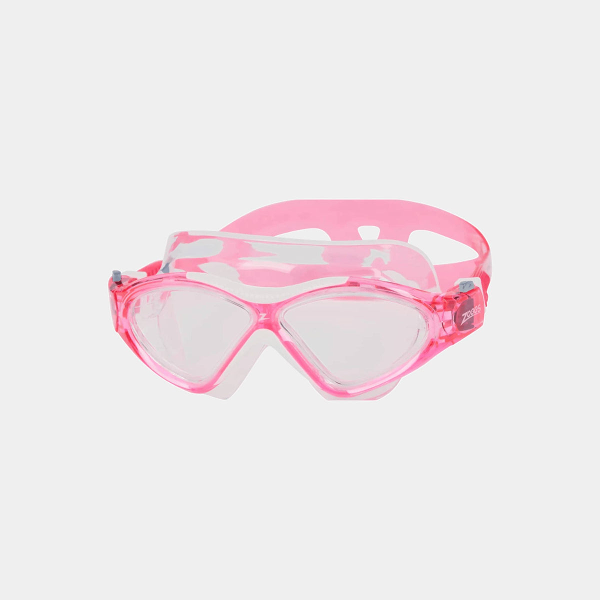 Zoggs Zoggs Super Seal Junior Mask - 6-14yrs - Pink/White Clear Lens 461346 Zoggs Super Seal Junior Mask - 6-14yrs - Pink/White Clear Lens Splash Swimwear Goggles 194151221824