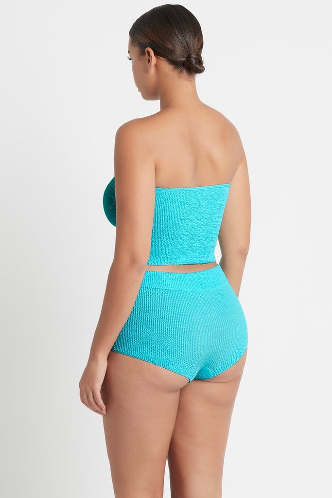 Lena Bandeau Eco - Teal - Bond Eye - Splash Swimwear  - Bikini Tops, bond eye, bound, May22, women swimwear - Splash Swimwear 