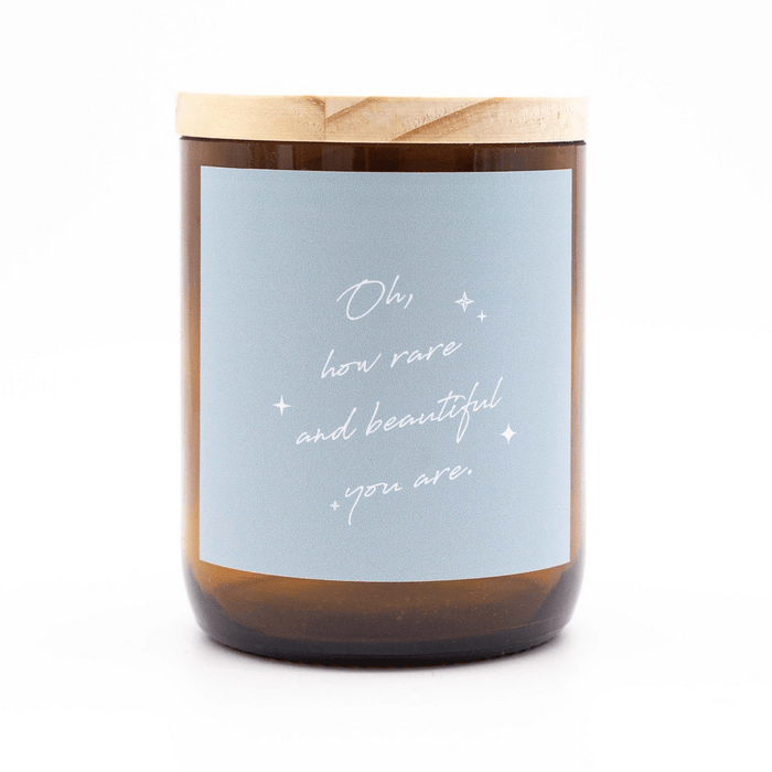 Happy Days Candle - How Rare* - The Commonfolk - Splash Swimwear  - candles, gifting, health & beauty, new arrivals, Nov22, the commonfolk - Splash Swimwear 