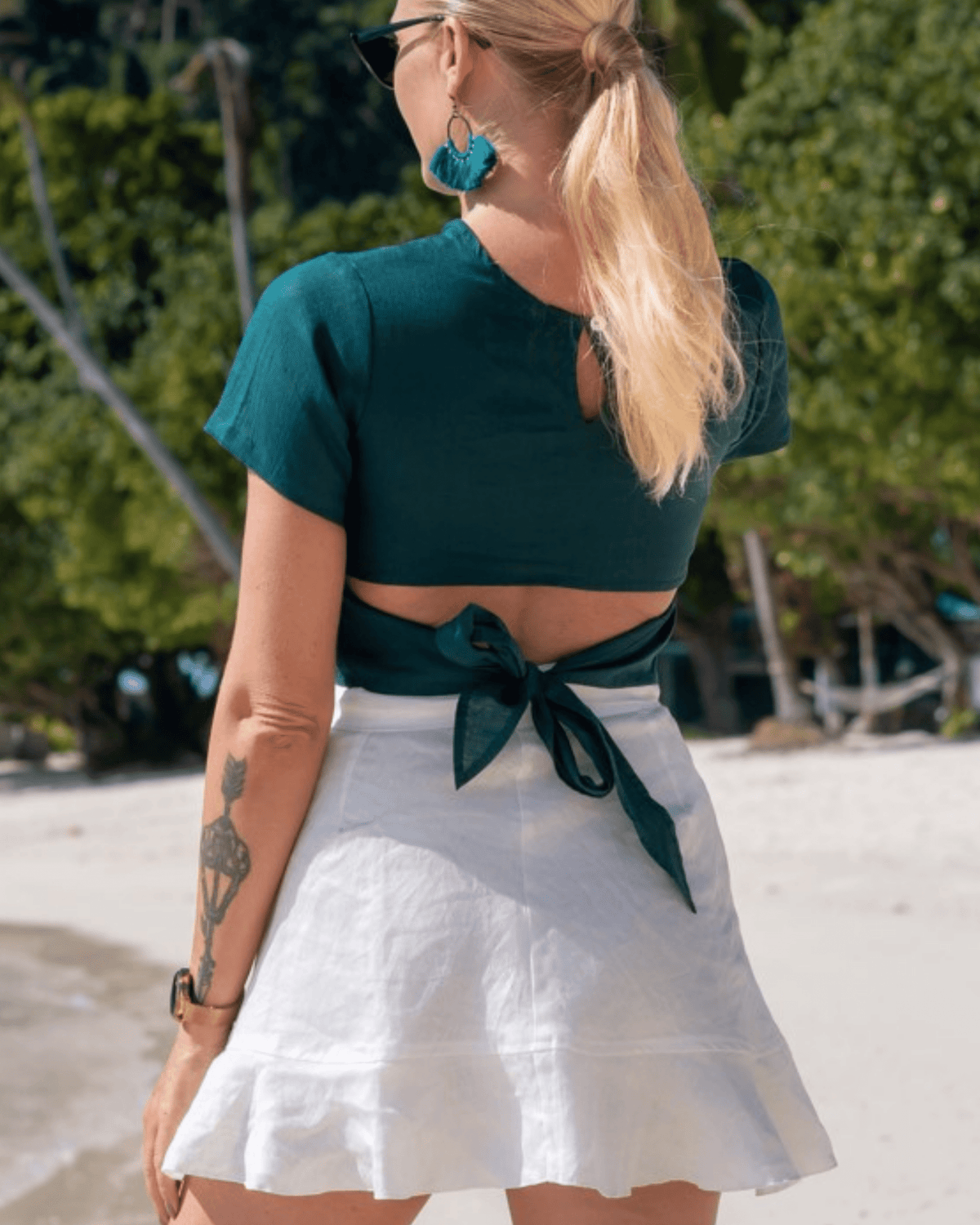 Bali Boatshed Bali Boatshed Ruffle Wrap Skirt Splash Swimwear Skirts