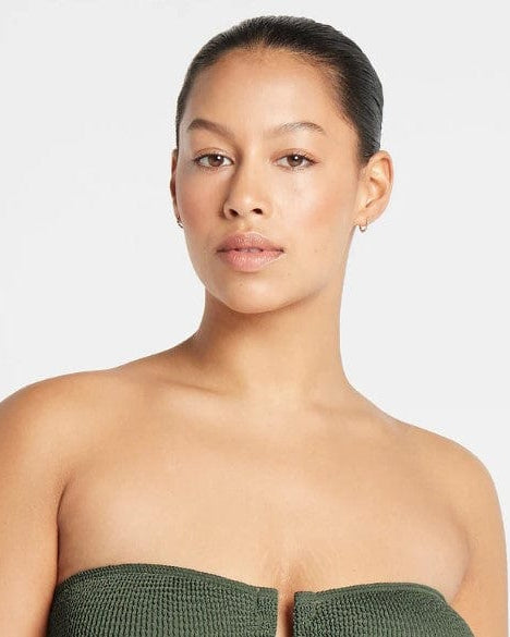 Bond Eye Blake Bandeau - Khaki BOUND305E Splash Swimwear Bikini Tops O/S 9347760456496
