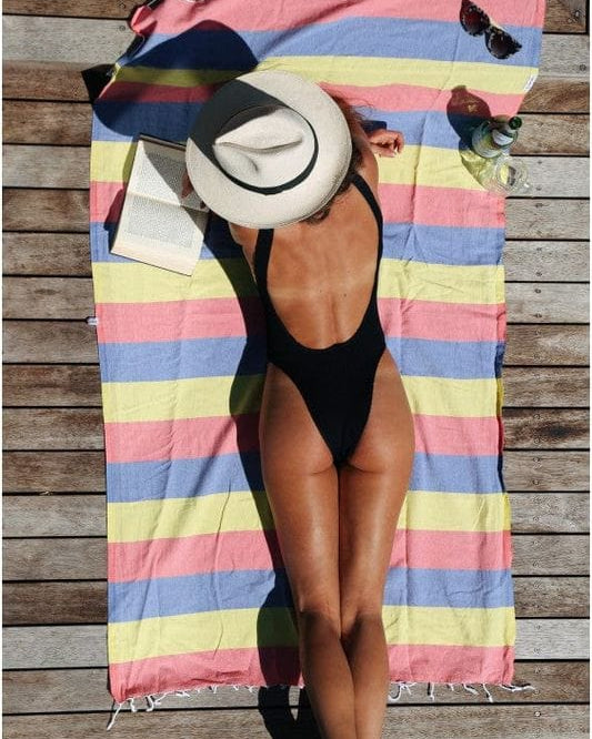 Hammamas Bold Turkish Towel Splash Swimwear Beach Towels