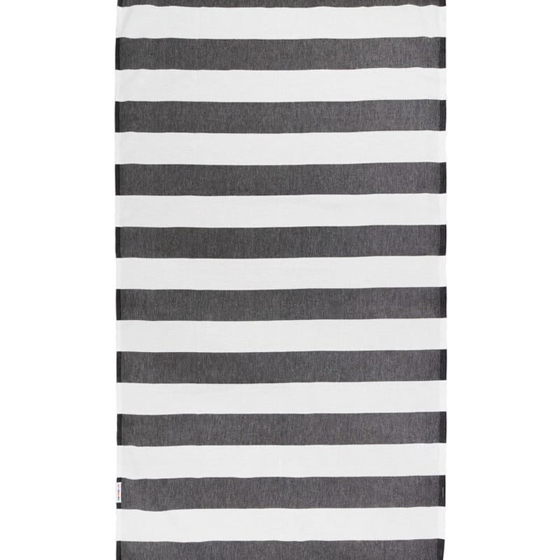 Hammamas Bold Turkish Towel Splash Swimwear Beach Towels Charcoal/White 1000015585